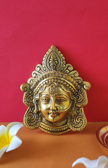 Durga Maa Brass face Wall Mount (Pack of 5/10/20)