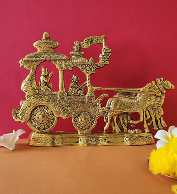 Antique Krishna Arjuna Rath Wall Hanging (Pack of 5/10/20)