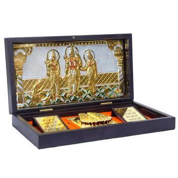 Ram Darbar Pocket temple for gifting and Home Decor Brown - (Pack of 5/10/20)