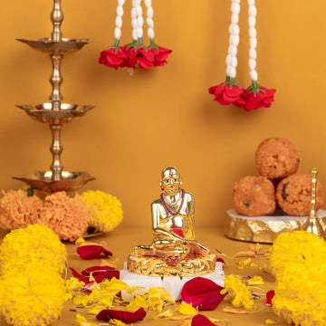 Swami Samarth Idol for Pooja and Gifting - (Pack of 5/10/20)