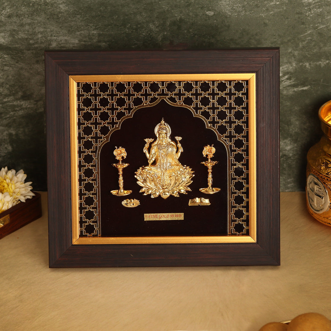Goddess Laxmi Frame for Home Decor and Gifting - (Pack of 5/10/20)