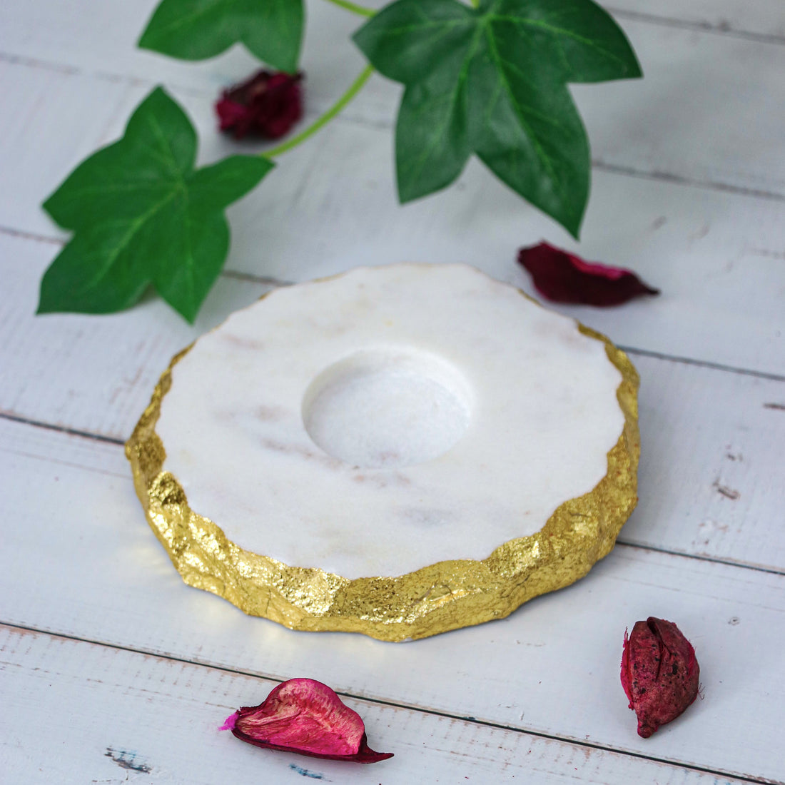 Golden foil Marble Tea Light Holder (Pack of 5/10/20)