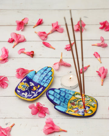 Assorted Handmade Ceramic incense holder (Pack of 5/10/20)