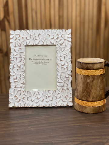 White Rustic Photo Frame for Home Decor and Gifting (Pack of 5/10/20)