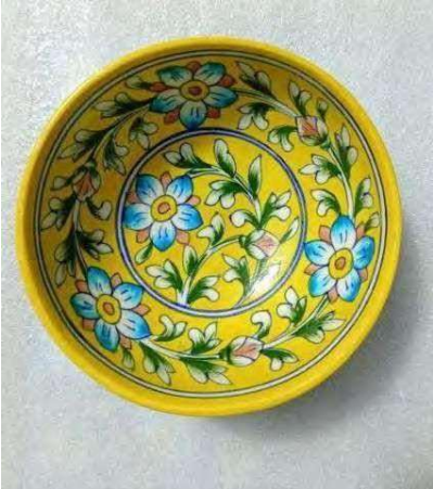 Handprinted Ceramic Bowls