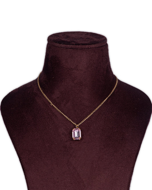 Zaariya- Swarovski Crystal Pendant Necklace.