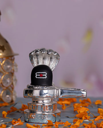 Shivling with base (3 inches) -(Pack of 5/10/20)