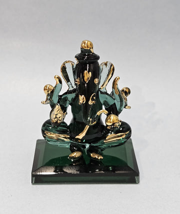 Double Face Ganesha for Car Dashboard (3.5 inches) - (Pack of 5/10/20)