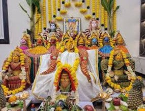 laxmi poojan decoration