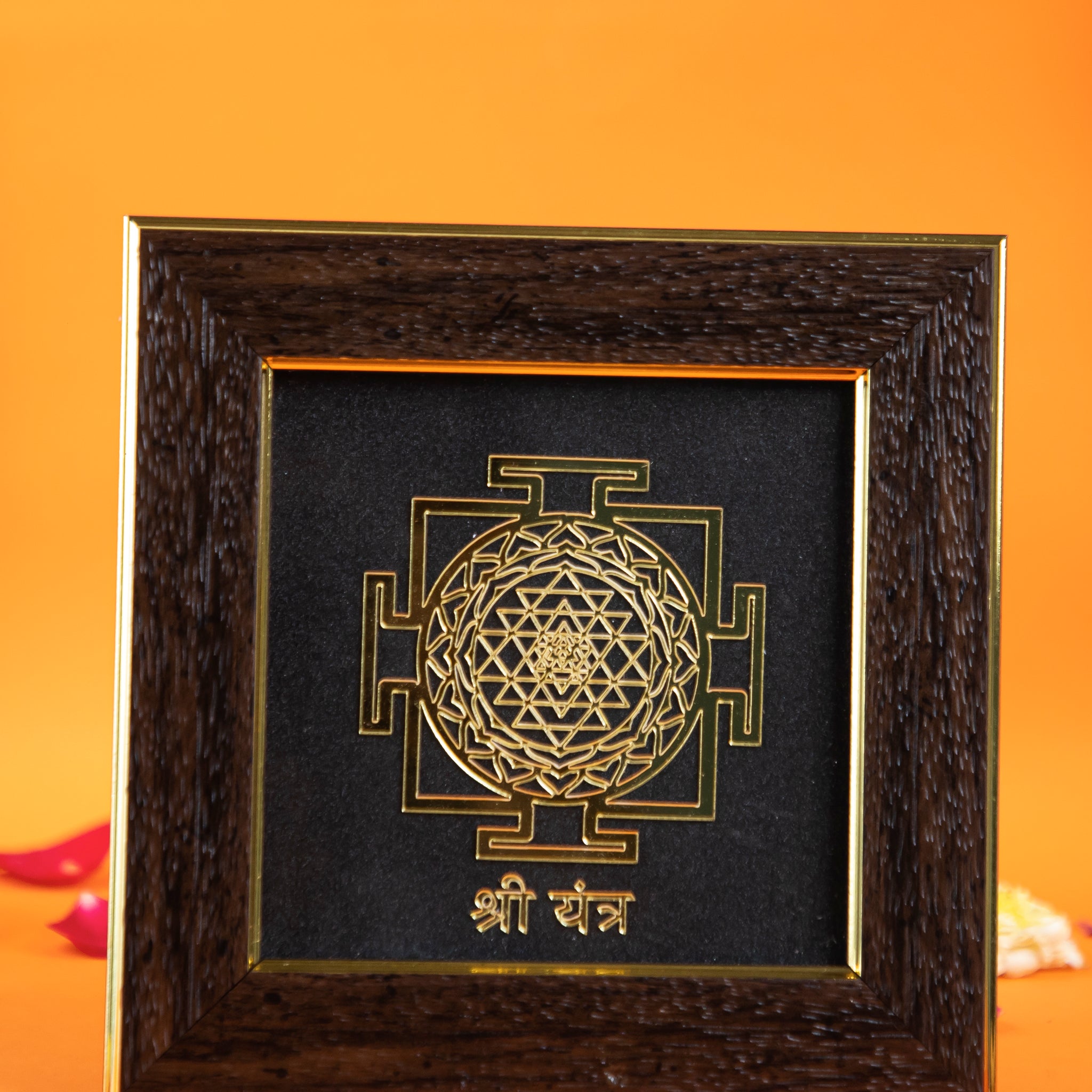 Sri Yantra Photo Frame for Home, Office & Gifting – Decorative Wall & Table Frame