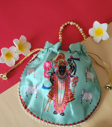 Shreenathji Potli Bag (Pack of 12)