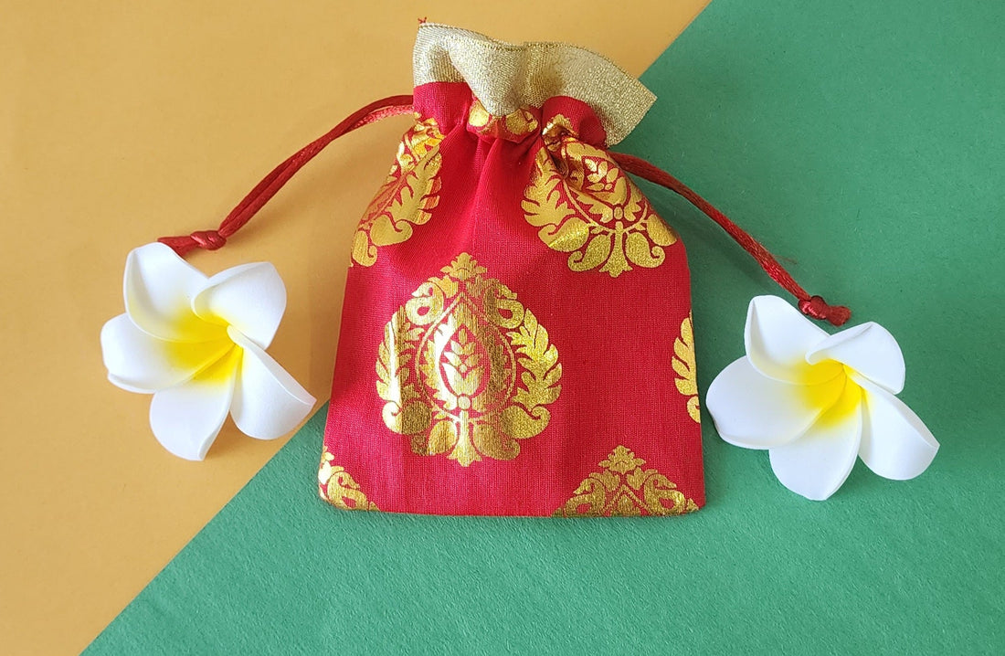 Designer Gifting Potli Pouch (Pack of 12)