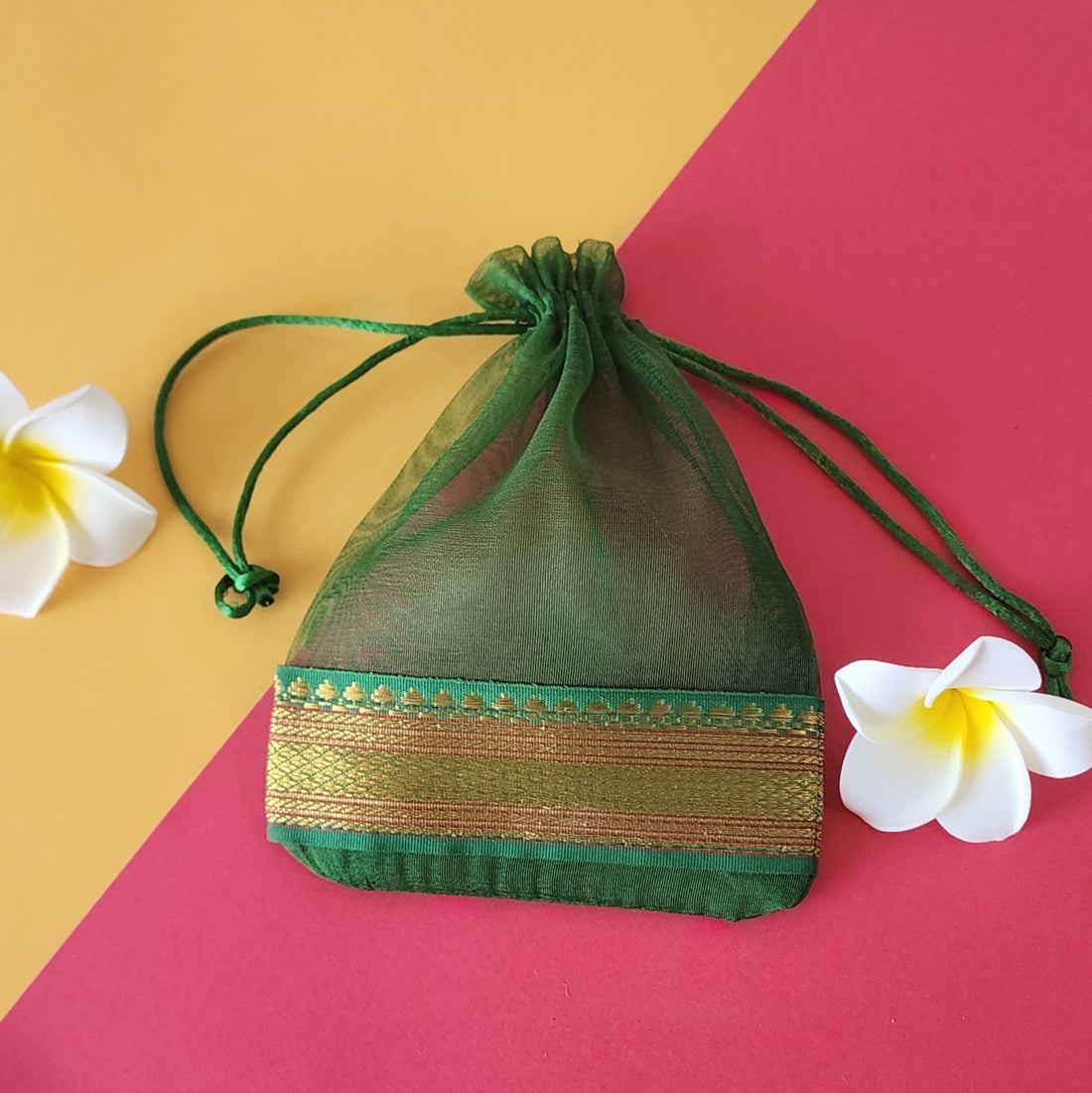 Embroidery Potli Pouch (Pack of 12)