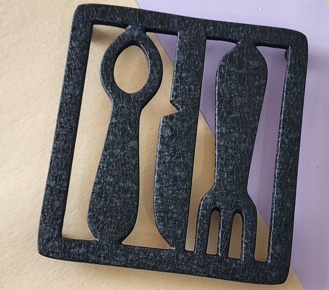 Aluminum Fork and Knife Trivet for Home Decor (Pack of 5/10/20)
