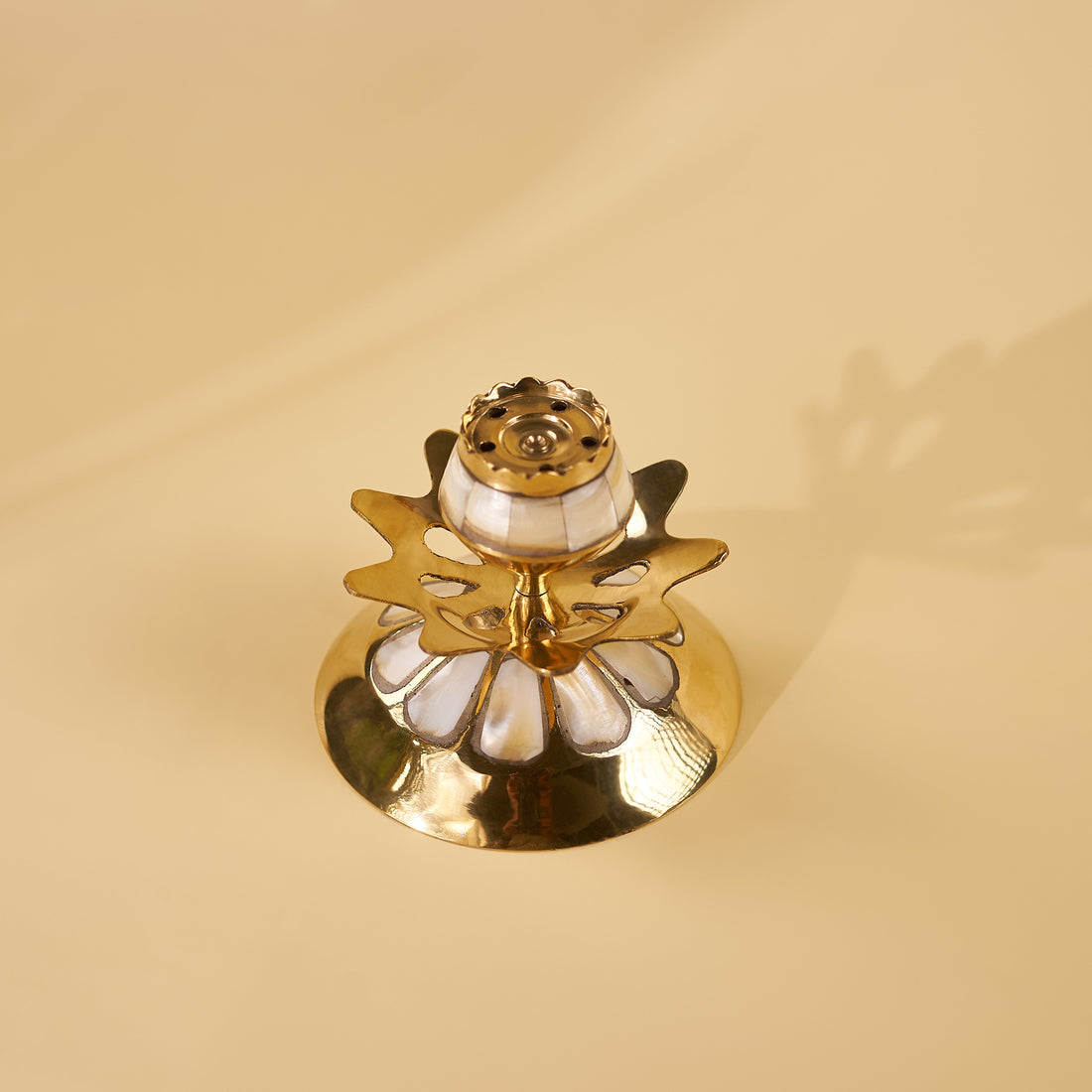 Brass Mother of Pearl Incense Burner (Pack of 5/10/20)