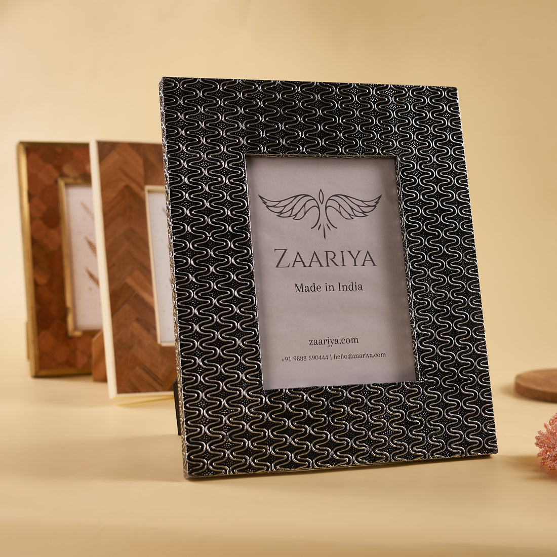 Wooden Silver Photo Frame – Elegant and Timeless Home Décor (Pack of 5/10/20)