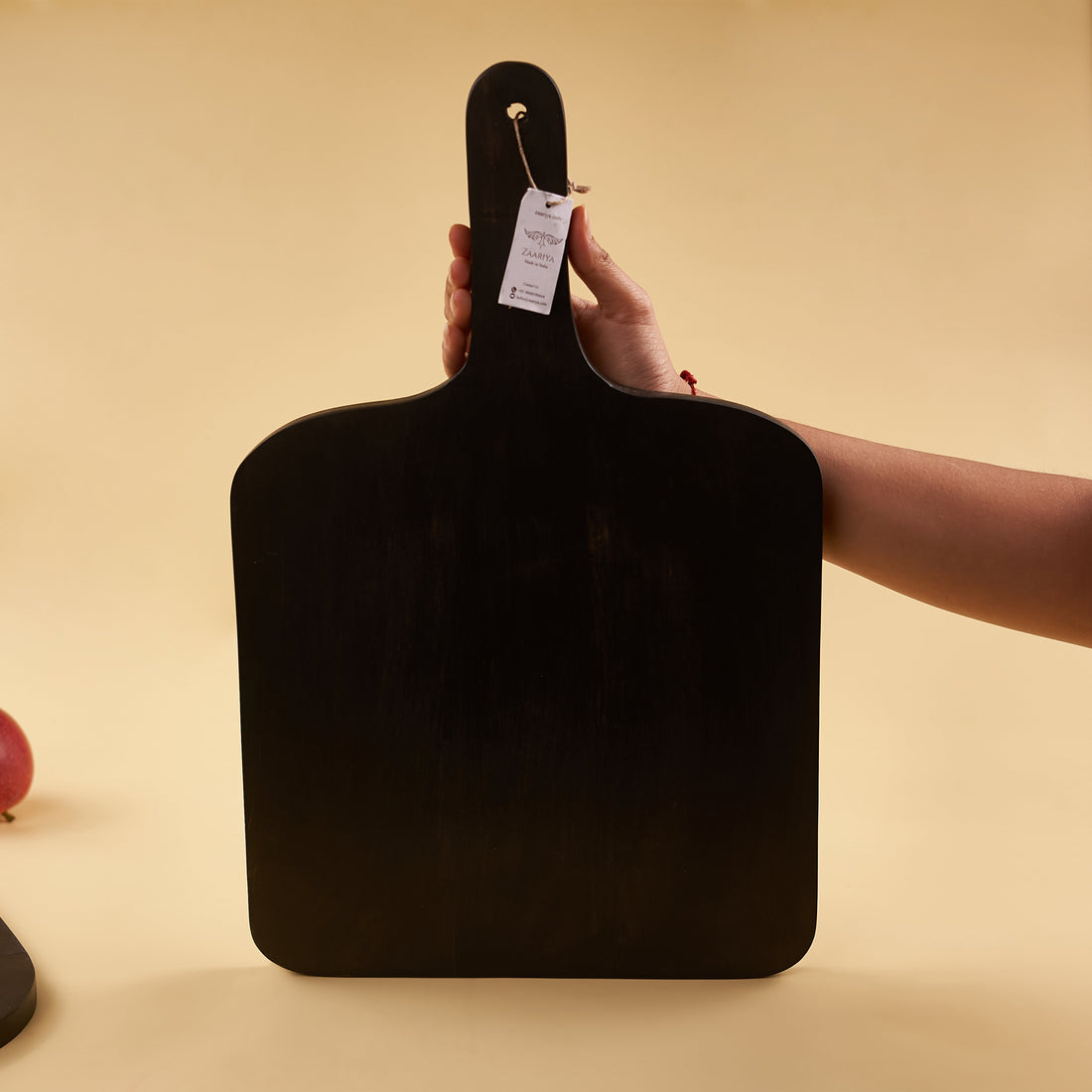 Black Wooden Platter with Handle (Pack of 5/10/20)