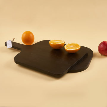 Black Wooden Platter with Handle (Pack of 5/10/20)