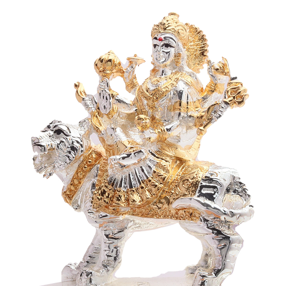 Maa Durga Idol for Dashboard (4 inches) - Pack of 3/5/10