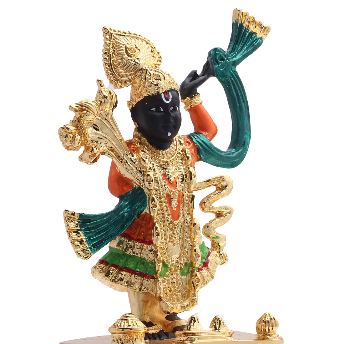 Lord Shreenath Ji Idol for Home Decor (5 inches) - Pack of 3/5/10