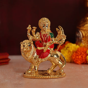 Maa Durga Idol for Dashboard (3 inches) - Pack of 3/5/10