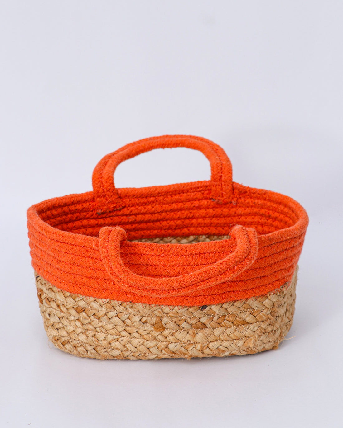 Natural Jute and cotton basket Planter