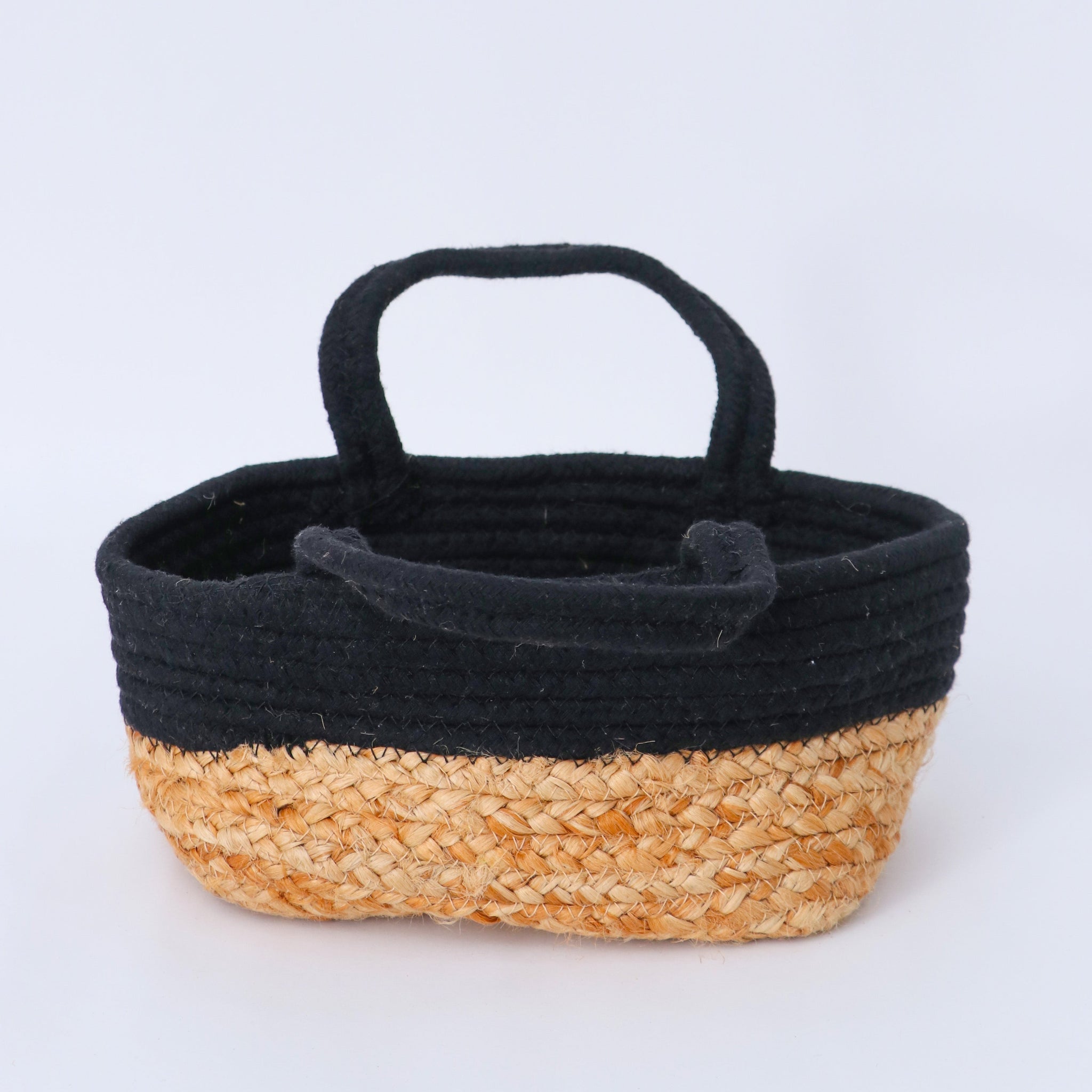 Natural Jute and cotton basket Planter