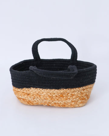 Natural Jute and cotton basket Planter