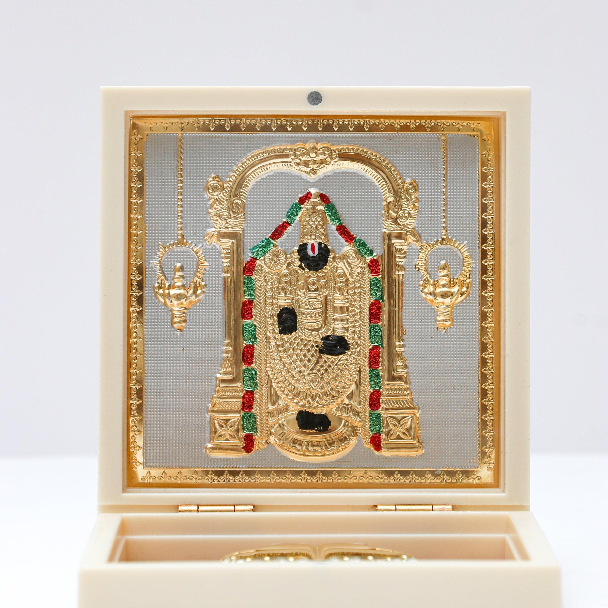 Lord Balaji - Charan Paduka White (Medium) - Pack of 3/5/10