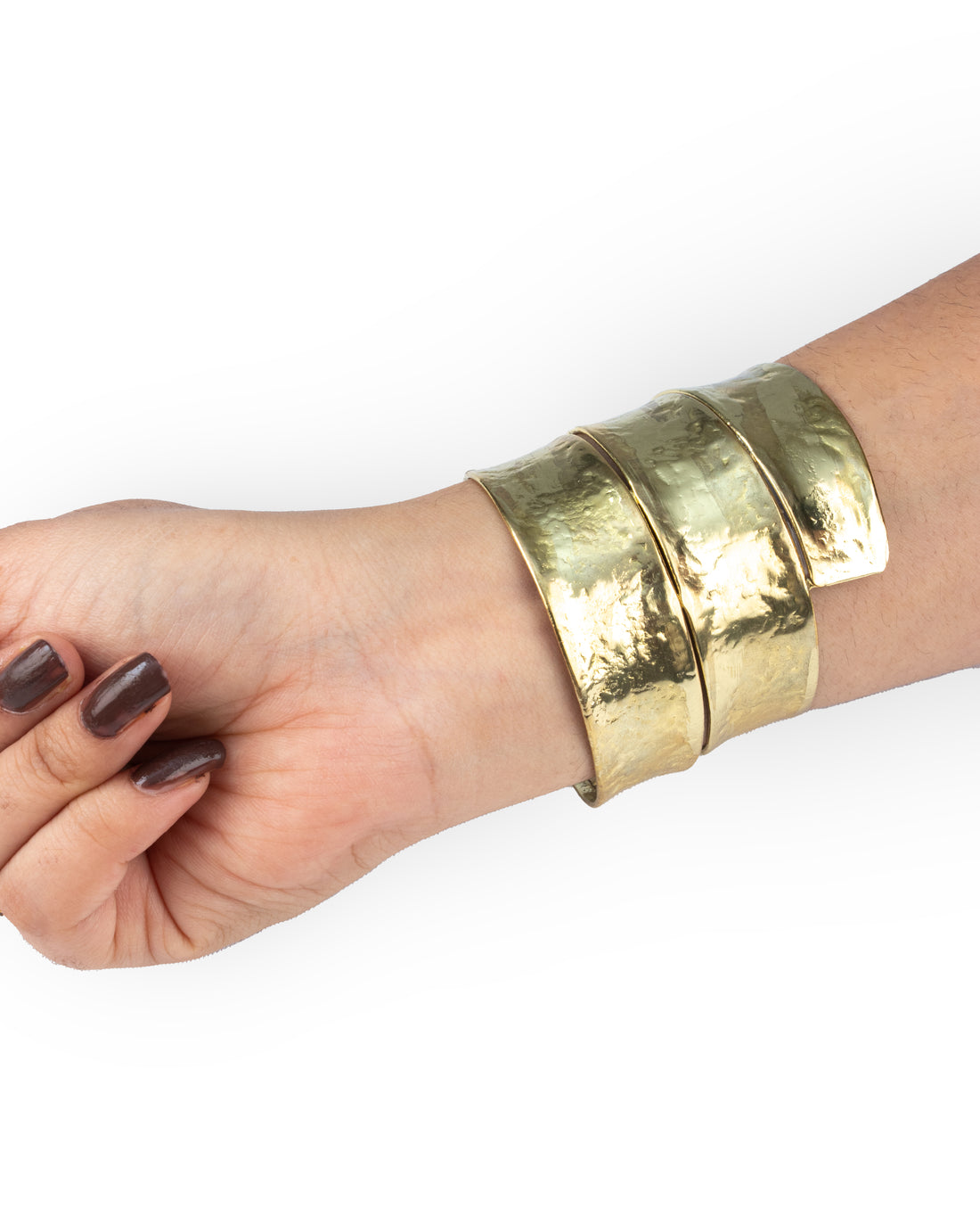 Twisted Gold cuff bracelet