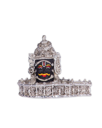 Mahakal Idol Silver Plated (4 inches) - Pack of 3/5/10