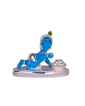 Bal Krishna Idol for Table Decor (3 inches) - Pack of 3/5/10