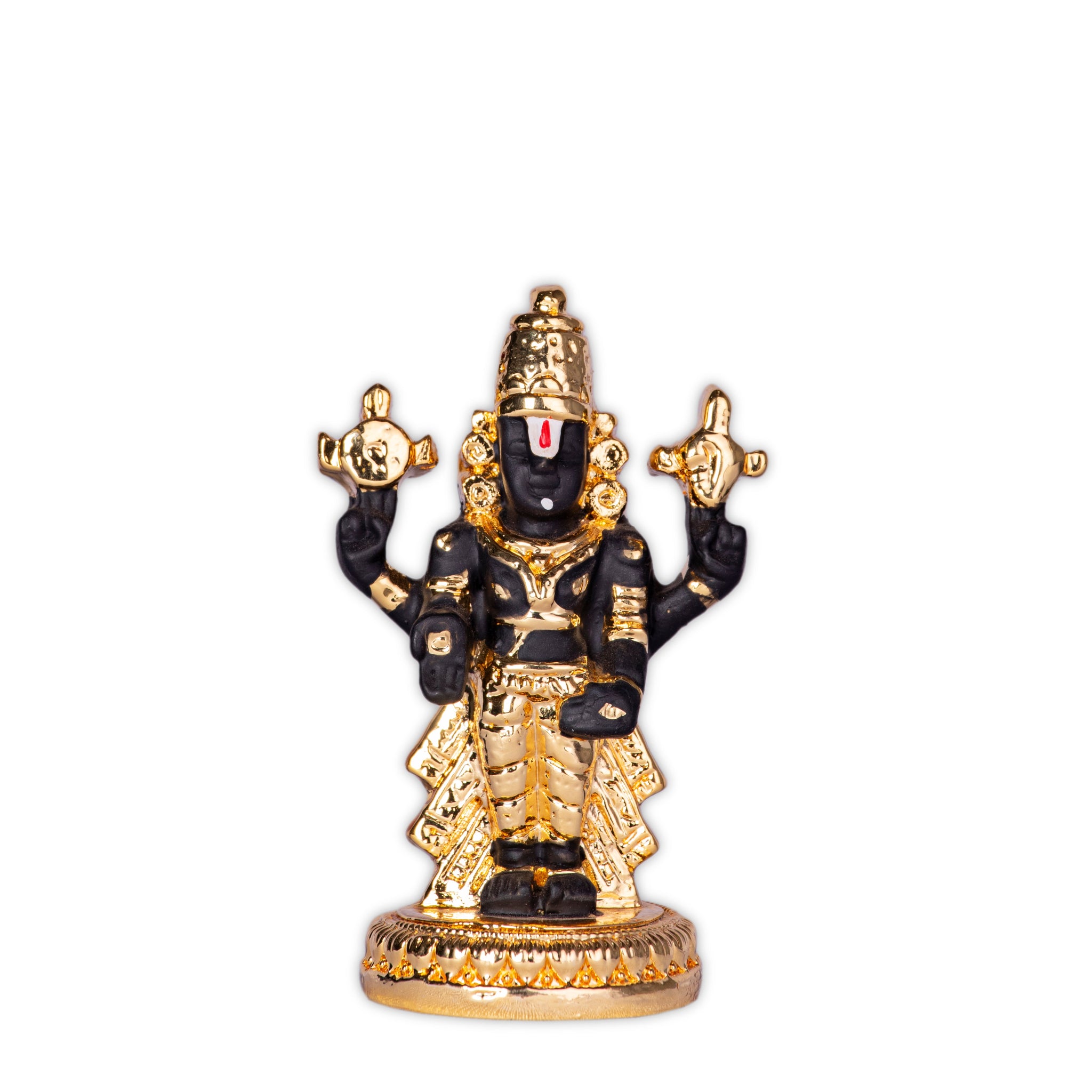 Balaji Idol mini for Gifting and Home Decor (3 inches) - Pack of 3/5/10