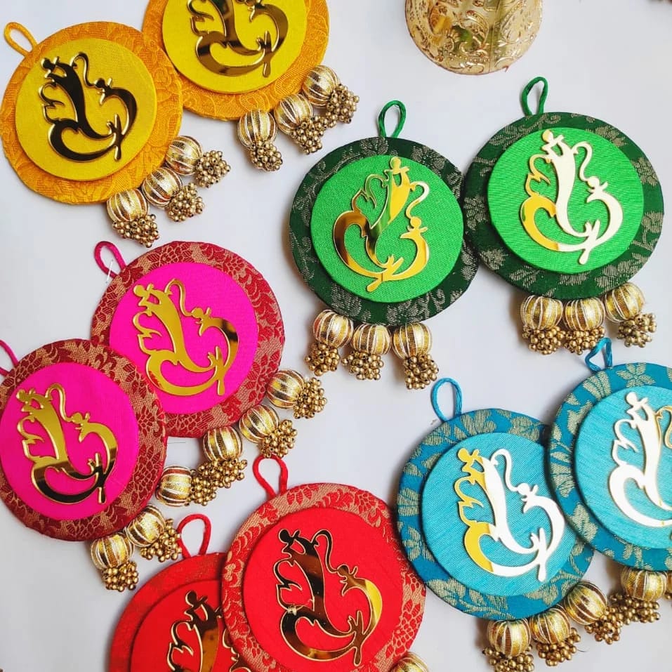 Ganpati Décor hanging pair