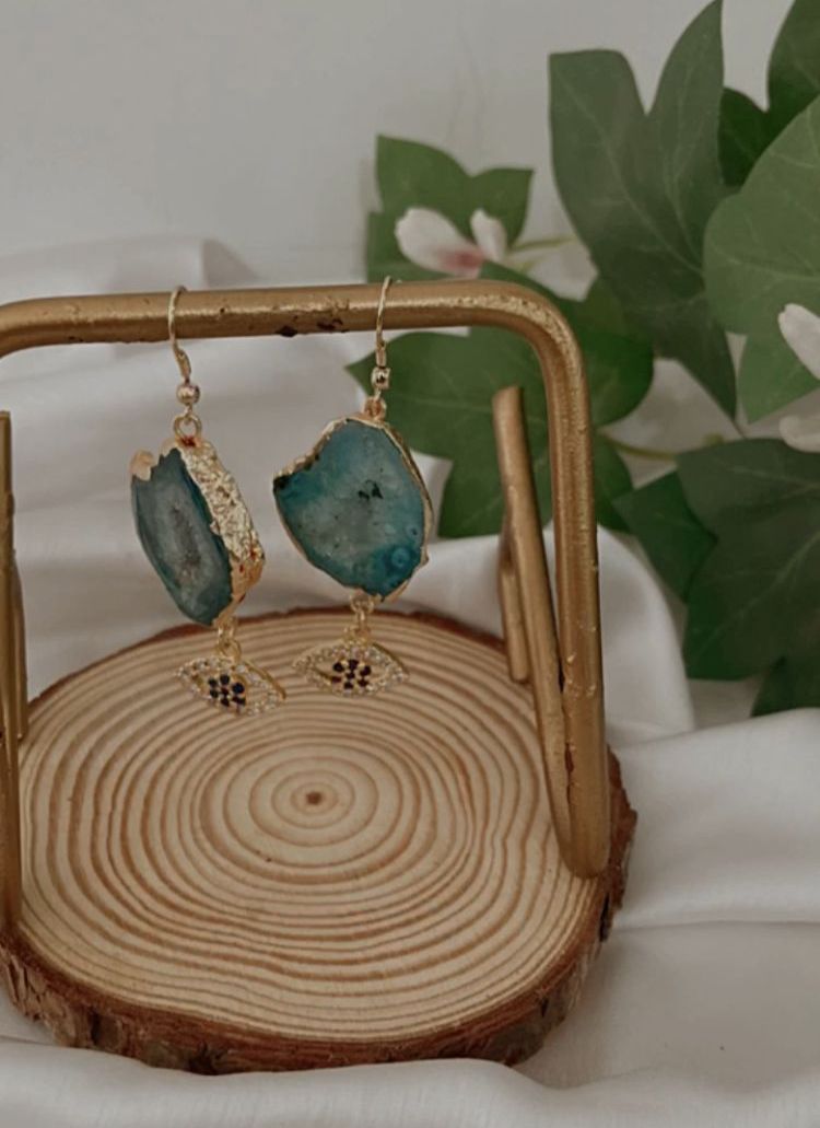 Agate Earrings