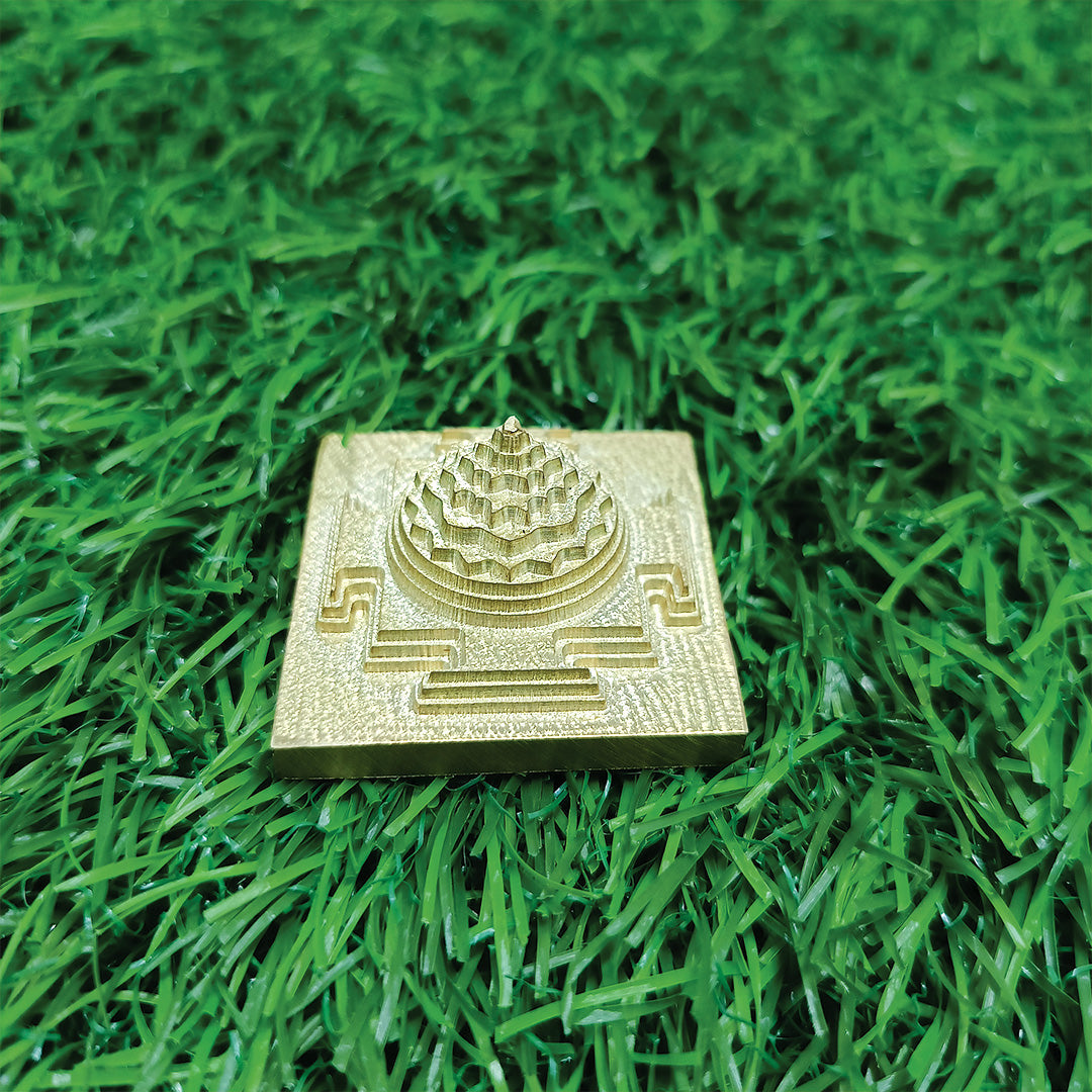 Laxmi Yantra for Pooja (1 inch) - Pack of 3/5/10